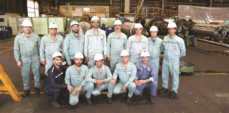 افزایش ۲۵ درصدی بازدهی مندریل‌های نورد گرم فولاد مبارکه