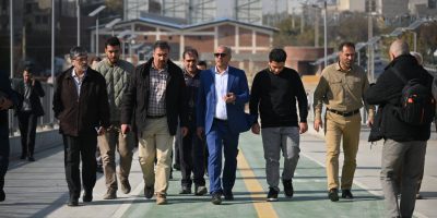 نخستین بازدید گروهی نخبگان و بزرگان شمیران از ابر پروژه‌های شهری تهران