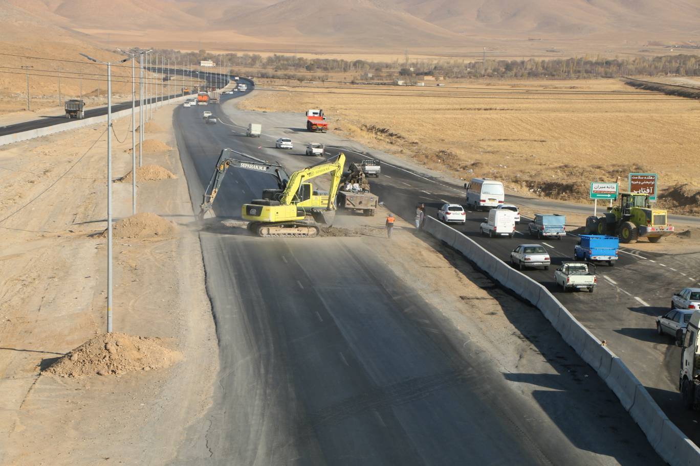 پروژه حذف گردنه سیبک در استان مرکزی آماده افتتاح می‌شود