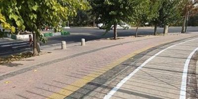 تردد ایمن شهروندان با احداث پیاده‌رو در بلوار شهید دادمان