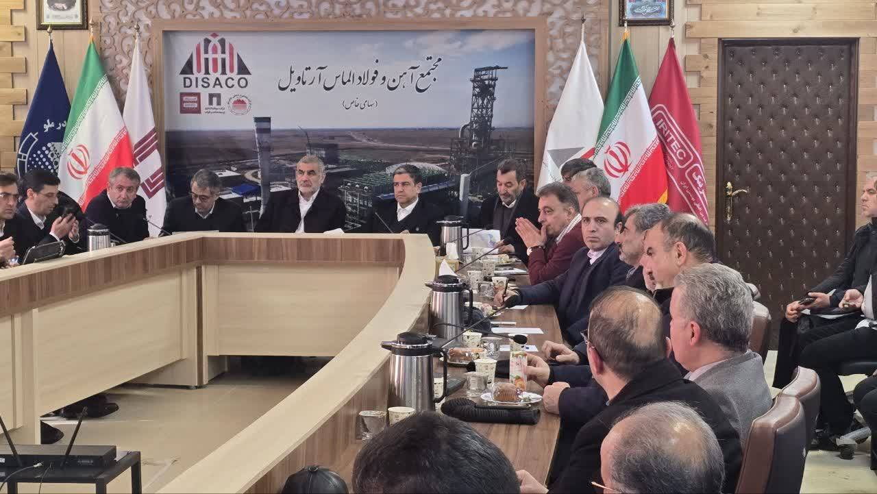 برنامه ریزی ایمیدرو برای تکمیل طرح آهن اسفنجی آرتاویل تا سال آینده