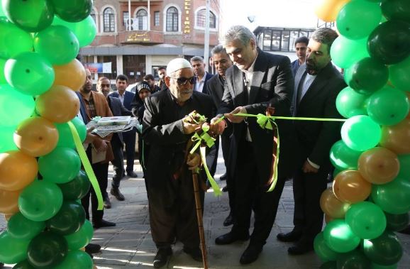 ساختمان جدید شعبه کشاورز بانک مهر ایران در سنندج افتتاح شد