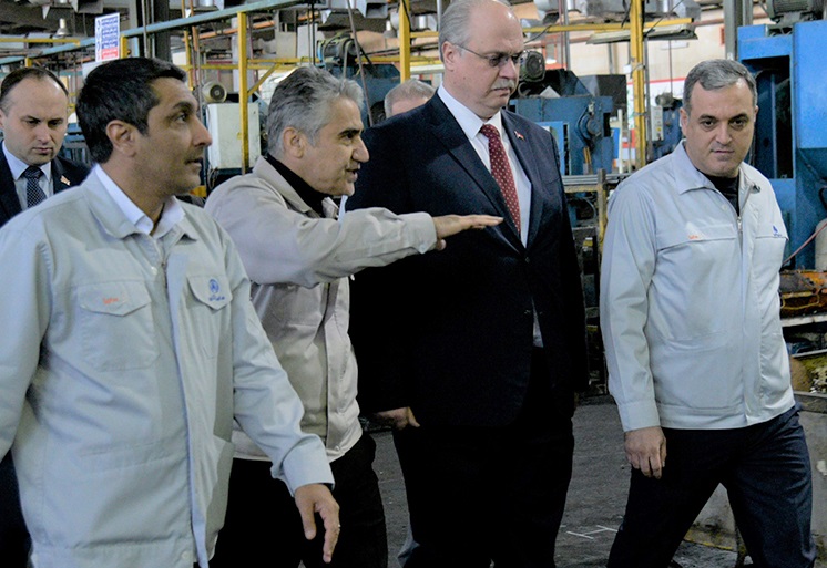 بازدید سفیر جمهوری بلاروس در ایران از گروه خودروسازی سایپا