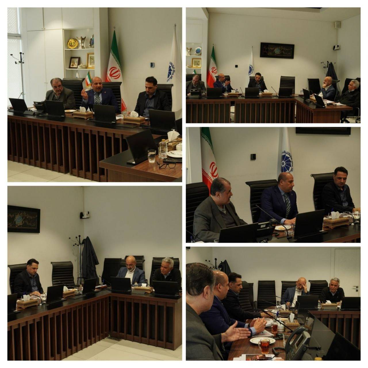 برگزاری نشست اعضای هیئت مدیره انجمن تولیدکنندگان فولاد آلیاژی با هیات رئیسه اتاق بازرگانی ایران