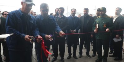 طرح توسعه واحد تولید سازه‌های فلزی در قم افتتاح شد