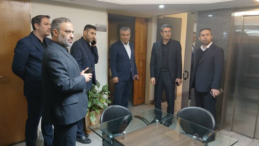 بازدید مدیرعامل بانک سینا از واحدهای ستادی