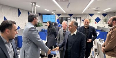 بازدید مدیرعامل بانک تجارت از مرکزارتباط مشتریان ۱۵۵۴