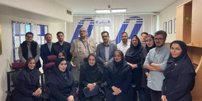 تقدیر مدیر امور روابط عمومی بانک ایران زمین از کارشناسان مرکز ارتباط با مشتریان