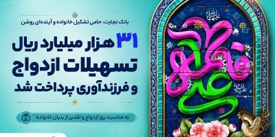 گزارش حمایت‌های بانک تجارت از جوانان ایرانی