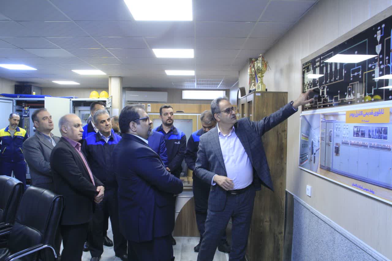 بررسی وضعیت نیروگاه گازی پاکسان با حضور مدیرعامل شرکت ملی گاز ایران