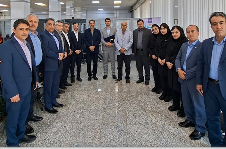 بازدید مدیرعامل و مدیران ارشد بیمه ملت از شعبه کرمانشاه
