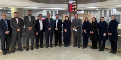 بازدید مدیرعامل بانک سرمایه از شعبه میدان فاطمی و واحد مستقل ارزی غرب تهران