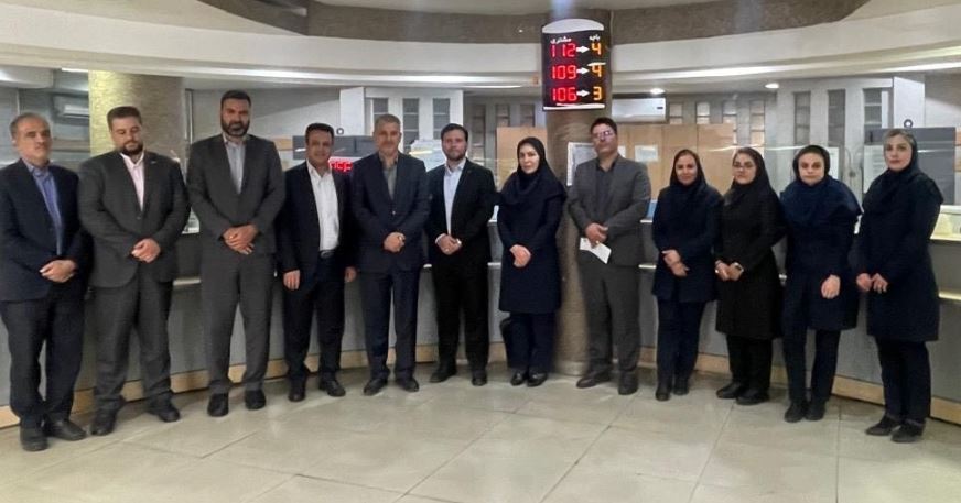 بازدید مدیرعامل بانک سرمایه از شعبه میدان فاطمی و واحد مستقل ارزی غرب تهران