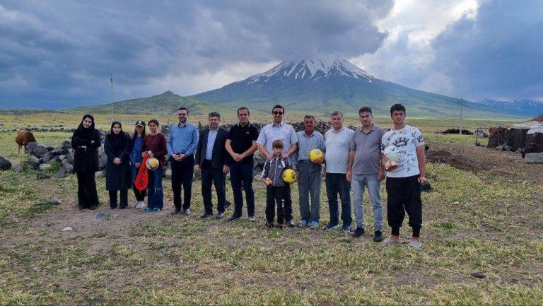 بازدید میدانی معاون فرهنگی و اجتماعی سازمان منطقه آزاد ماکو از مناطق عشایری بورالان
