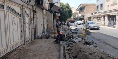 ارتقای زیرساخت‌های شهری و نوسازی معابر؛ از خیابان داورزنی تا خیابان شیرازی