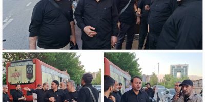 بازدید مدیرعامل بانک سپه از موکب‌های خدمات‌رسان مراسم تشییع رهبر شهید