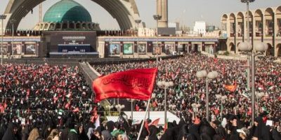 وداع ملت با رهبر شهید امت