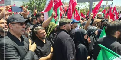 حضور مدیرعامل و مدیران ارشد گروه خودروسازی سایپا در آیین تشییع پیکر رهبر شهید