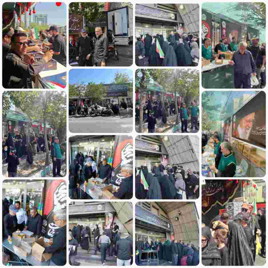 افزایش موکب‌های بانک سپه در مراسم تشییع پیکر مطهر رهبر شهید به ۱۴ موکب