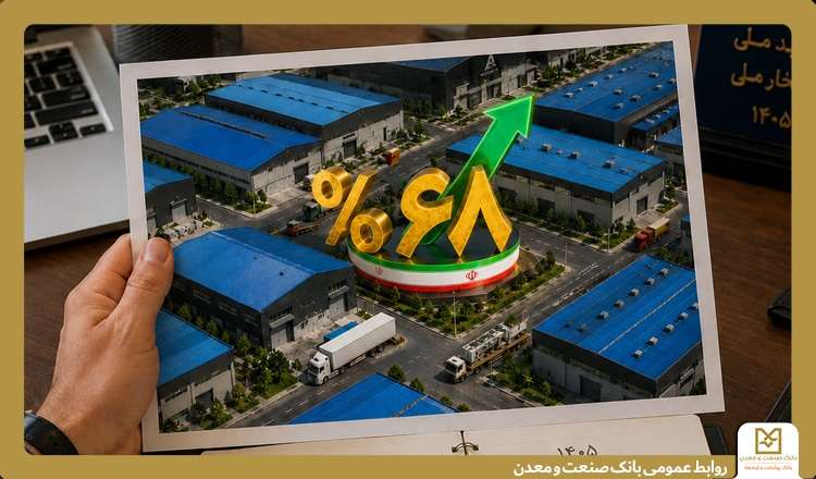رشد ۶۸ درصدی پرداخت تسهیلات بانک صنعت‌ومعدن به صنایع کوچک و متوسط