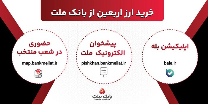 افزایش ظرفیت پذیرش مشتریان در بانک ملت برای فروش ارز اربعین