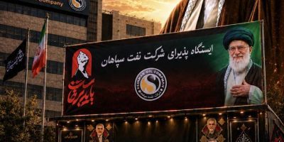 برپایی موکب نفت سپاهان در ایام وداع با رهبر شهید امت