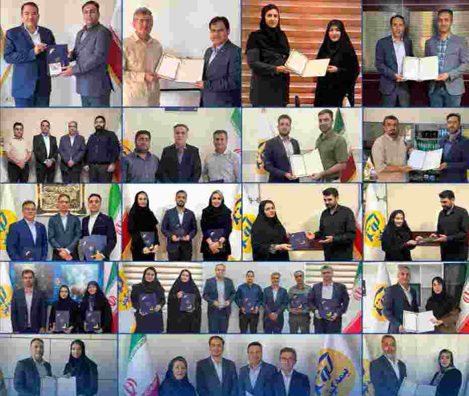 تجلیل از برگزیدگان باشگاه برترین‌های بیمه‌های مسئولیت بیمه کوثر