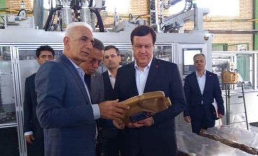 بازدید مدیرعامل بانک ملت از واحدهای صنعتی و شعب استان لرستان