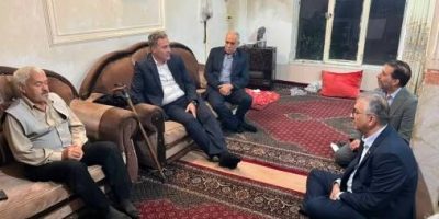 دیدار مدیر بازرسی بیمه دی با تعدادی ازخانواده‌ معظم شهدا و جانبازان