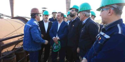 بازدید معاون وزیر دادگستری از شرکت فولاد خوزستان