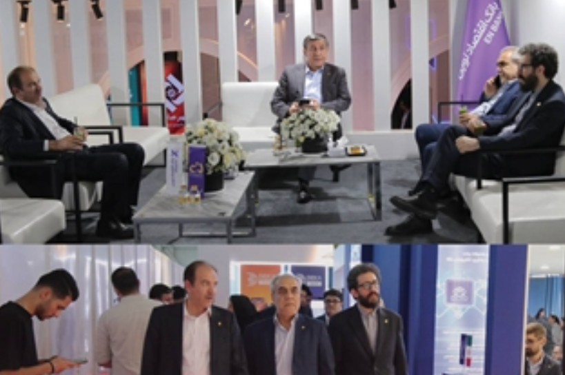 بازدید مدیرعامل و اعضای هیئت‌مدیره بیمه نوین از نمایشگاه الکامپ