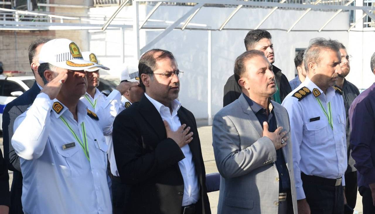 بهره‌برداری از ساختمان پلیس راهور منطقه ۱۴