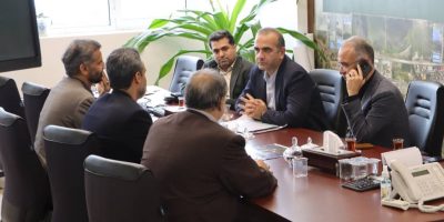 دیدار معاون شرکت فرودگاه‌های کشور با مدیرعامل سازمان منطقه آزاد انزلی