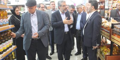 بازدید معاونین وزیر صمت از روند توزیع کالا و خدمات در فروشگاه‌های زنجیره‌ای
