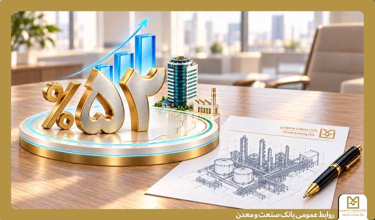 ثبت رشد ۵۲ درصدی پرداخت تسهیلات در بانک صنعت‌ومعدن