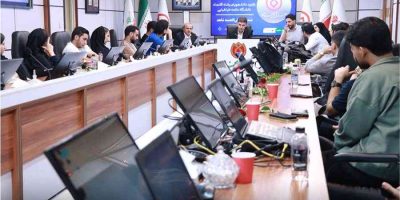 بازدید دانشجویان دانشکده اقتصاد دانشگاه علامه‌طباطبایی از صندوق قرض‌الحسنه شاهد
